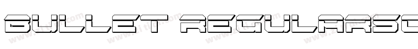 Bullet RegularScript字体转换